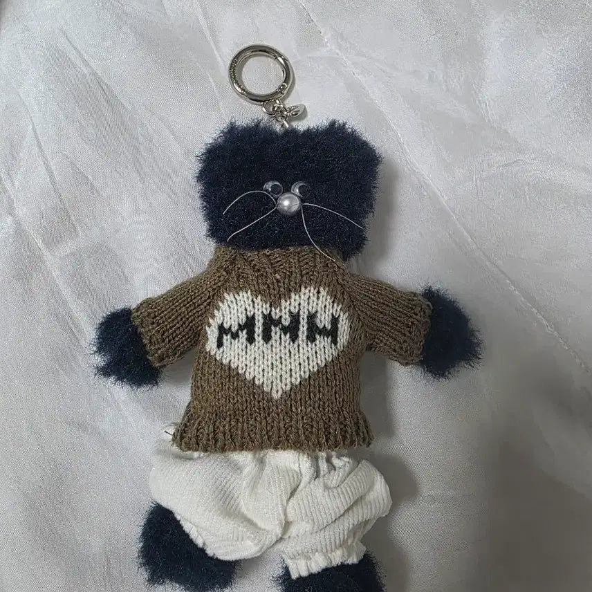 [BUNJANG] Monamhee Navy Doll Keyring / 모남희 네이비 인형 키링