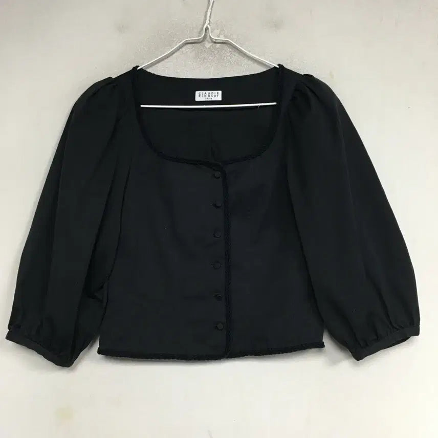 [BUNJANG] Claudie Pierlot Puff Sleeve Blouse / 끌로디피에로 퍼프 슬리브 블라우스