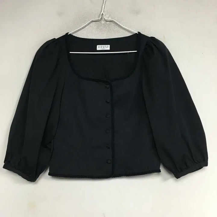[BUNJANG] Claudie Pierlot Puff Sleeve Blouse / 끌로디피에로 퍼프 슬리브 블라우스