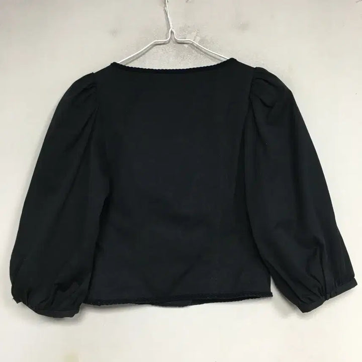 [BUNJANG] Claudie Pierlot Puff Sleeve Blouse / 끌로디피에로 퍼프 슬리브 블라우스