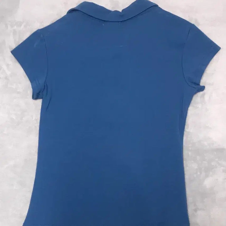 [SOLD OUT] 블루 카라 반팔티