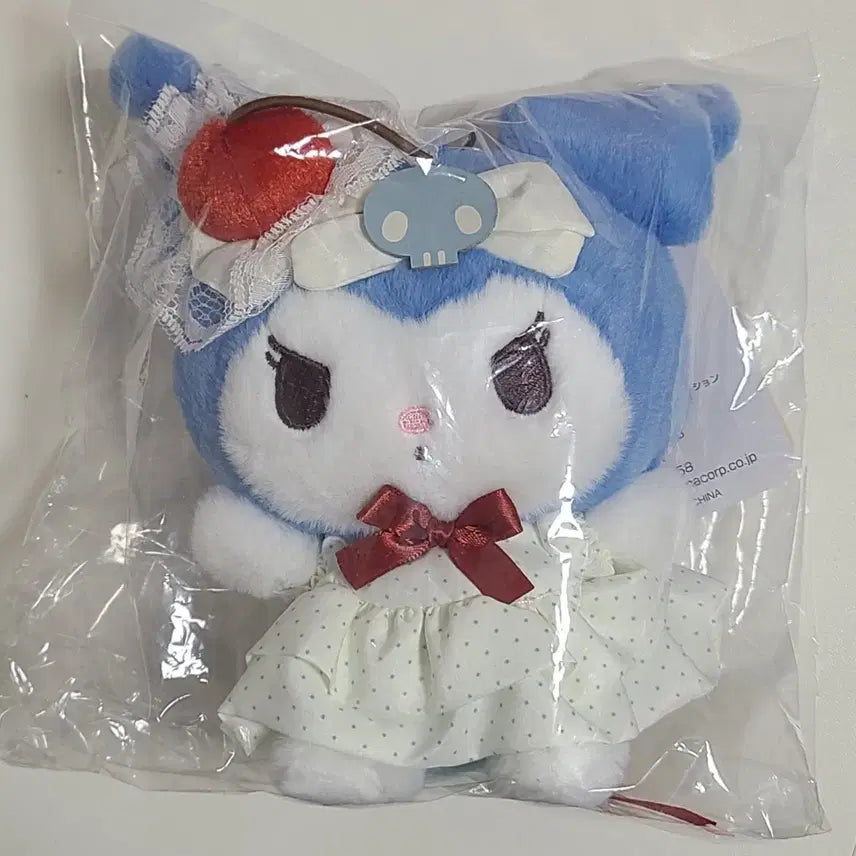 [BUNJANG] Kuromi Sweet Cake Collection Eco Bag Plush / 쿠로미 스위트 케이크 콜렉션 에코백 인형