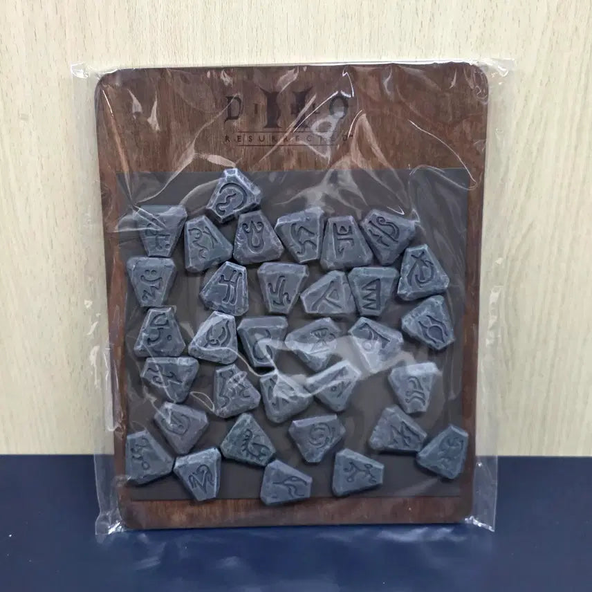 [BUNJANG] Diablo II Resurrected Rune Set Magnet / [미개봉/새상품] 디아블로 2 레저렉션 룬 세트 마그넷
