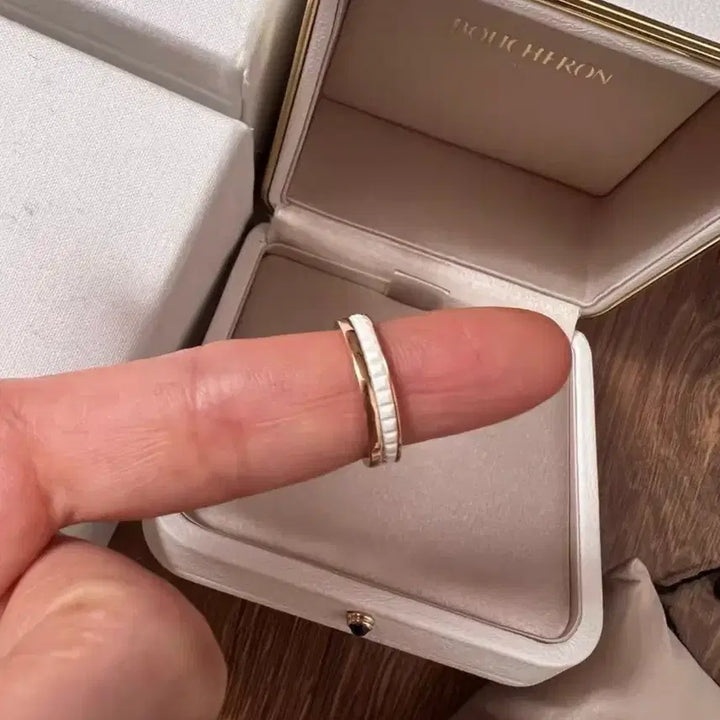 [BUNJANG] Boucheron Quatre White Ring / BOUCHERON 까뜨르 화이트 반지
