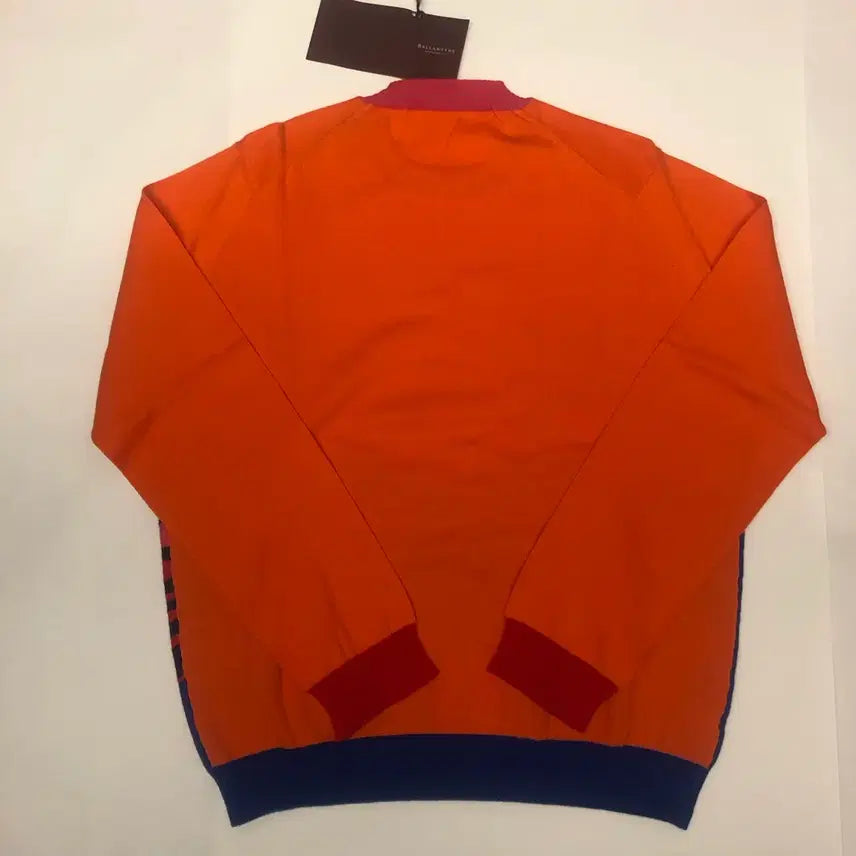 [BUNJANG] Ballantyne Printed Round Neck Knit Sweater / BALLANTYNE(발란타인) 프린팅 라운드넥 니트