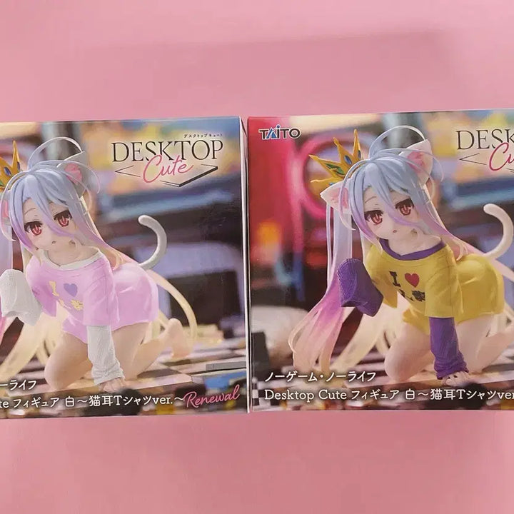 [BUNJANG] No Game No Life Shiro Desktop Cat Figure / 일괄 노게임 노라이프 시로 데스크탑 고양이 피규어