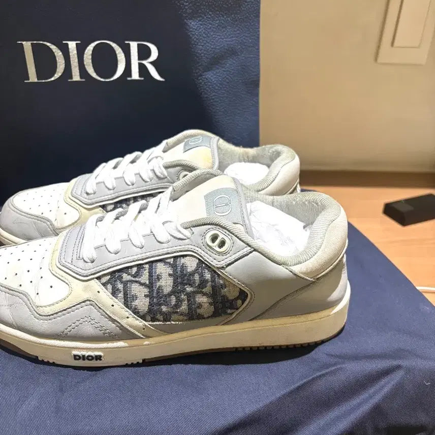[BUNJANG] Dior B27 Oblique Sneakers (Size 42) / 디올 B27 오블리크 스니커즈 사이즈42
