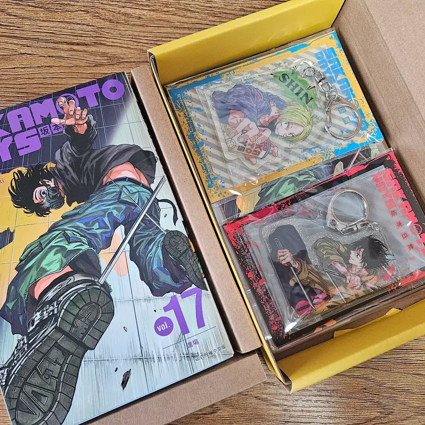 [BUNJANG] Sakamoto Days Vol. 17 (Taiwan Edition) Unsealed / 사카데이 사카모토데이즈 17권 대만판 개봉품