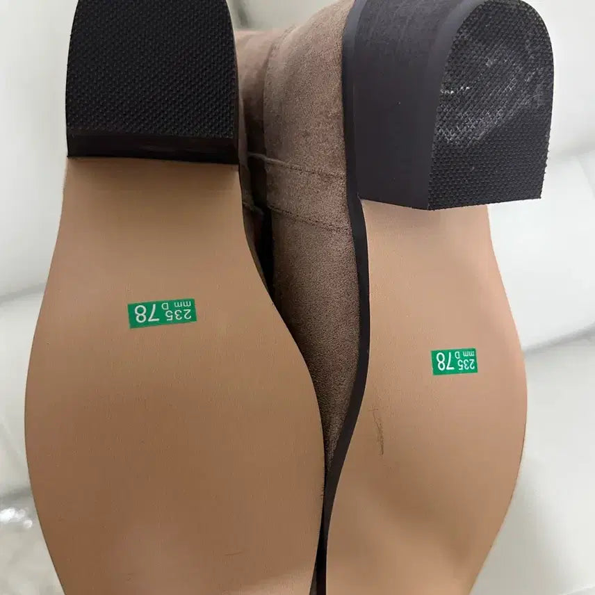 [BUNJANG] Suede Beige Boots 235mm / [새상품]스웨이드 베이지 부츠 235mm