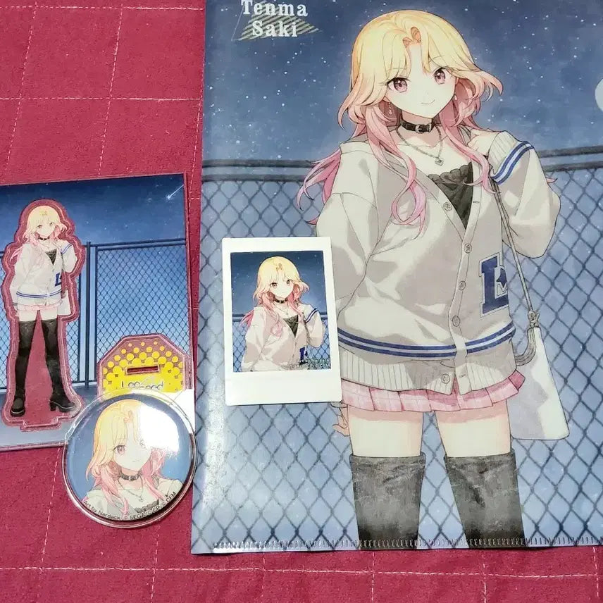 [BUNJANG] Jojo Town Tenma Saki 2nd Acrylic Stand Cheki Bundle Set / 조조타운 텐마 사키 일괄 2탄 아크릴 체키 레오니드