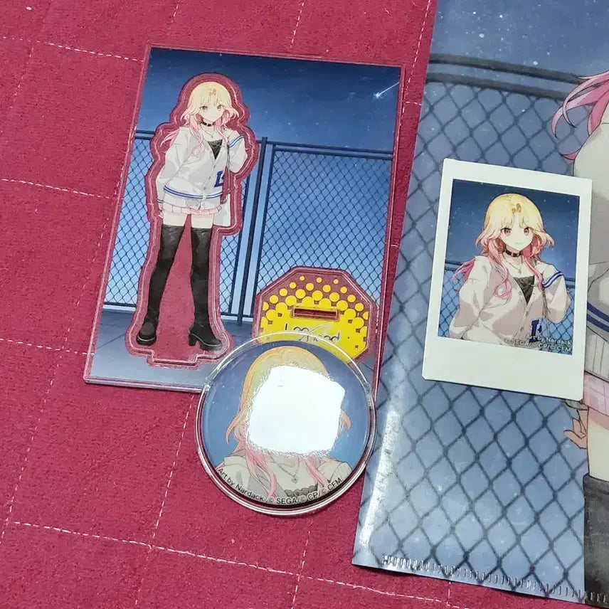 [BUNJANG] Jojo Town Tenma Saki 2nd Acrylic Stand Cheki Bundle Set / 조조타운 텐마 사키 일괄 2탄 아크릴 체키 레오니드