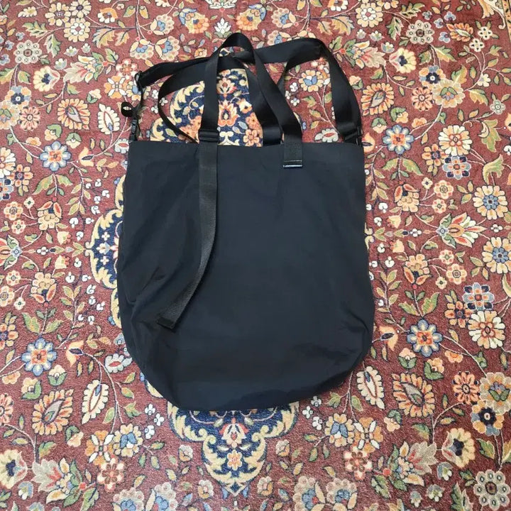 [BUNJANG] Juun.J Black Solid Two-Way Bag / 준지(Juun.J) 블랙 솔리드 투웨이 백