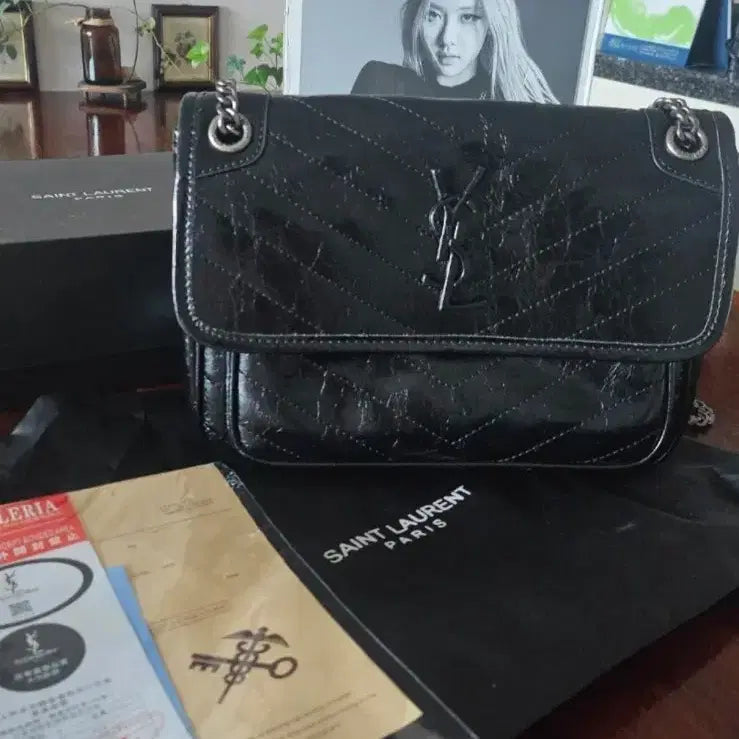 [BUNJANG] Black Shoulder Bag / 블랙 숄더백(새상품)
