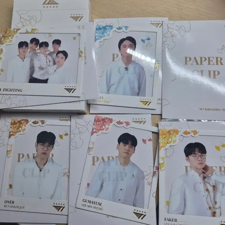 [BUNJANG] T1 Transparent Polaroid Bundle Set / T1 투명 폴라로이드 일괄판매