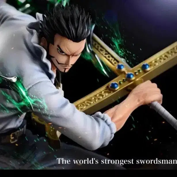 [BUNJANG] TH Studio One Piece Mihawk Figure (Resin) / 원피스 미호크 피규어 칼 휘두르는 자세 (레진)