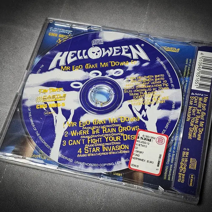 [BUNJANG] Helloween Mr Ego (Take Me Down) EP / Helloween - Mr Ego (Take Me Down) 수입 신품