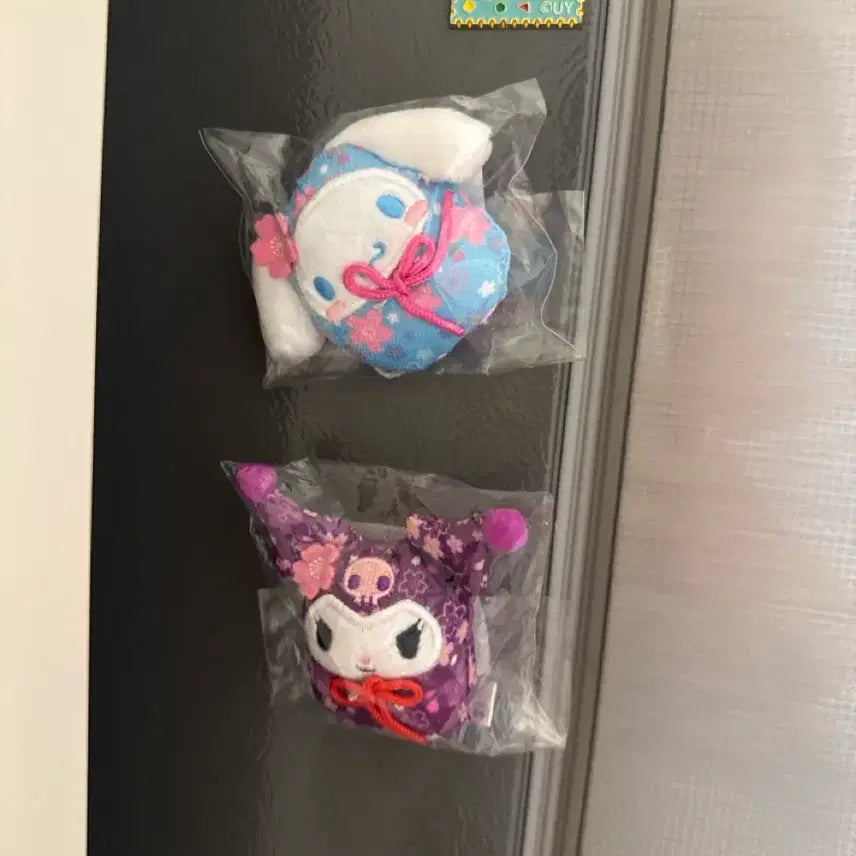 [BUNJANG] Sanrio Cinnamoroll Kuromi Kimono Plush Doll / 산리오 시나모롤 쿠로미 기모노 인형