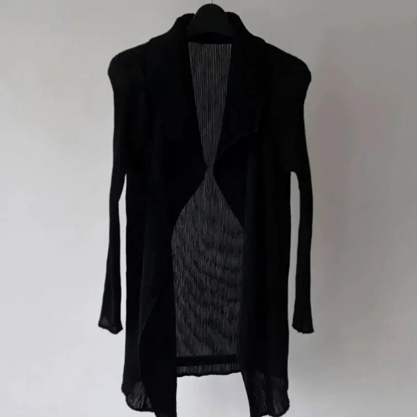 [BUNJANG] Evercube Pleated Jacket Black FREE / Evercube 에바큐브 플리츠 자켓-F(미착용)
