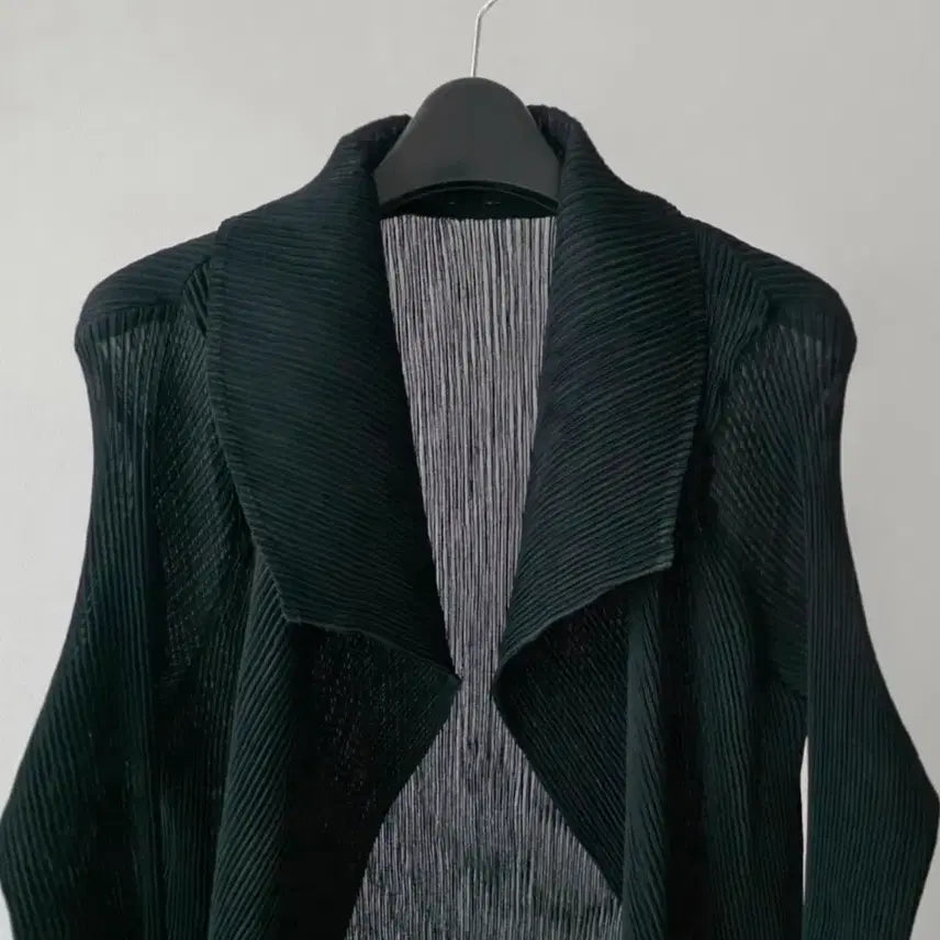[BUNJANG] Evercube Pleated Jacket Black FREE / Evercube 에바큐브 플리츠 자켓-F(미착용)