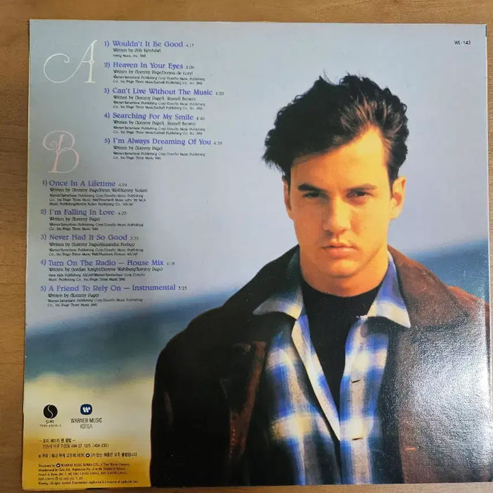 [BUNJANG] Tommy Page LP / 토미 페이지 lp