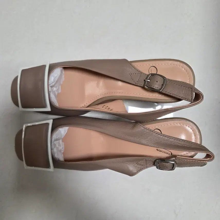 [BUNJANG] Namu Hana Beige Slingback 230mm / 나무하나 베이지 슬링백 230mm