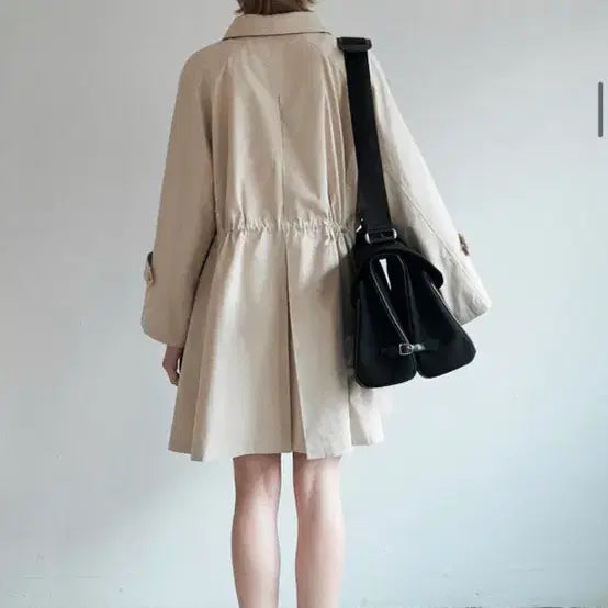 [BUNJANG] Smooth Mood Trench Coat Dress / 스무스무드 트렌치코트 트렌치원피스