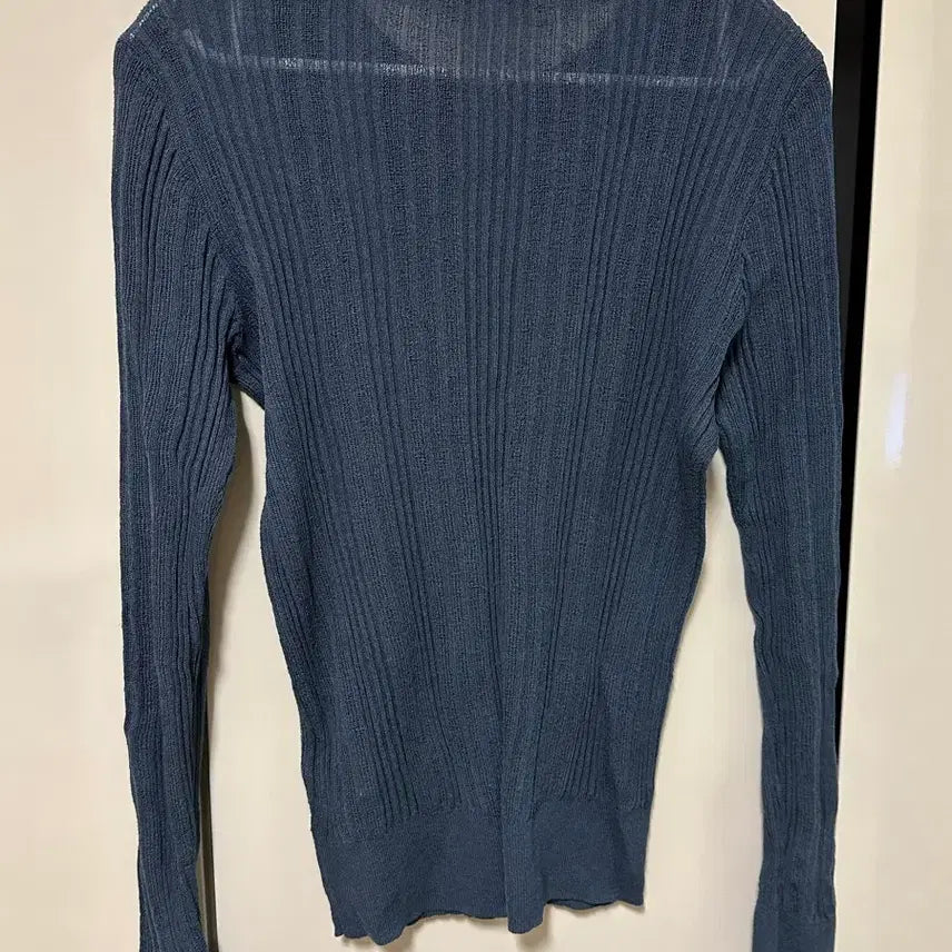 [BUNJANG] Ribbed Knit Long Sleeve T-Shirt / EDITED 골지 니트 긴팔 티셔츠