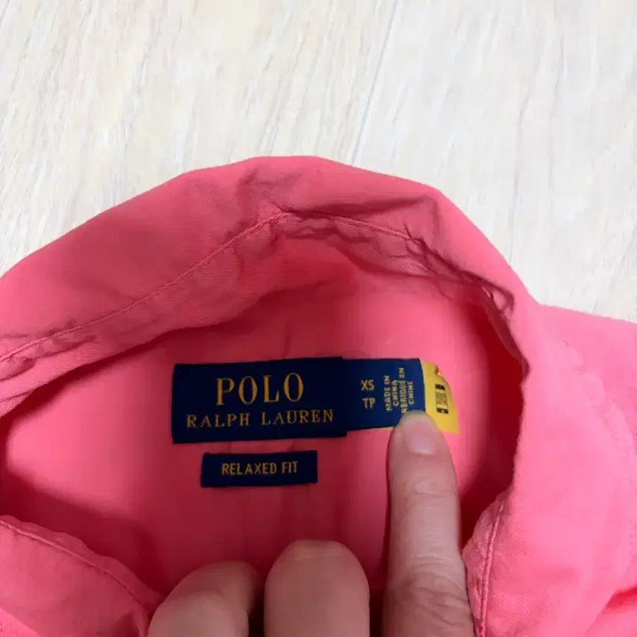 [BUNJANG] Polo Ralph Lauren Coral Shirt / 폴로 랄프로렌 코랄 셔츠
