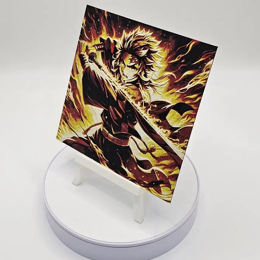 [BUNJANG] Demon Slayer Tanjiro 2.5D Memory Art Decoration / [3D 메모리 아트]  귀멸의 칼날 탄지로 장식품
