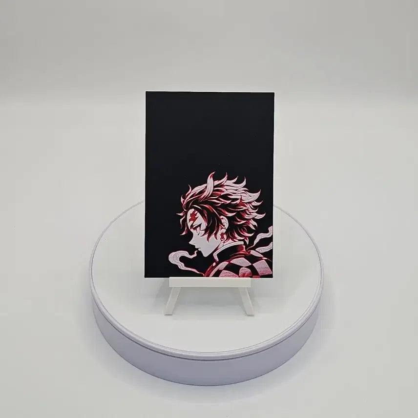 [BUNJANG] Demon Slayer Tanjiro Illustration / [3D 메모리 아트] 귀멸의칼날 탄지로 장식품
