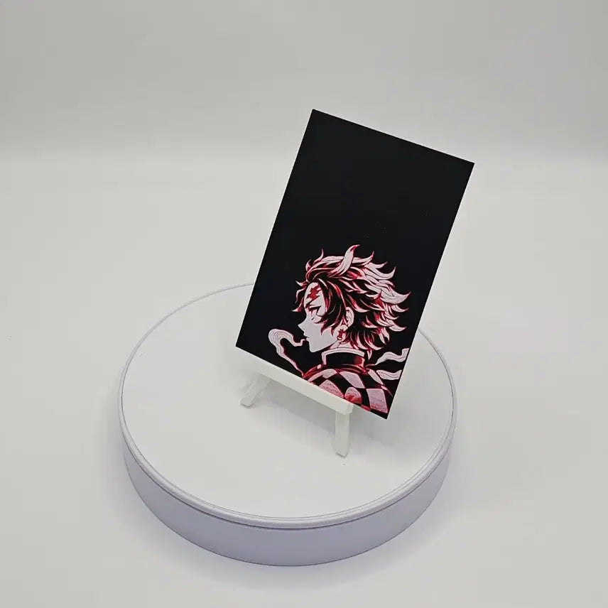 [BUNJANG] Demon Slayer Tanjiro Illustration / [3D 메모리 아트] 귀멸의칼날 탄지로 장식품