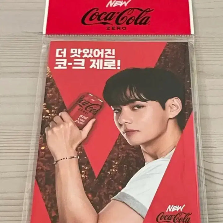[BUNJANG] Coca-Cola V Accordion Photobook / 코카콜라 V 뷔 포토 아코디언북