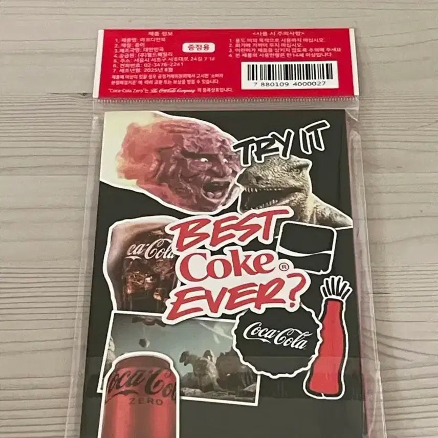 [BUNJANG] Coca-Cola V Accordion Photobook / 코카콜라 V 뷔 포토 아코디언북