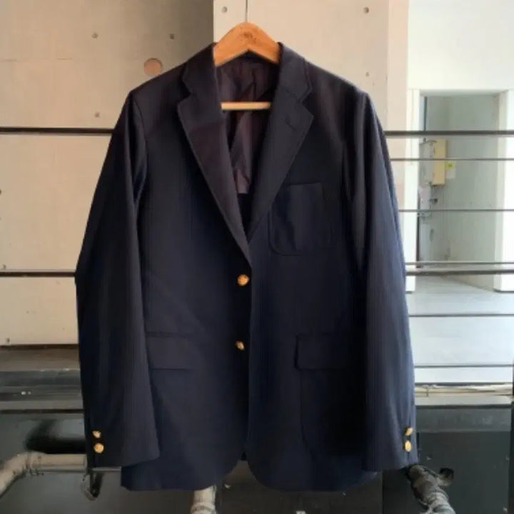 [BUNJANG] Beams Plus Gold Blazer Jacket / 빔즈 플러스 금장 블레이저 자켓 (2버튼, 3버튼 가능) XL