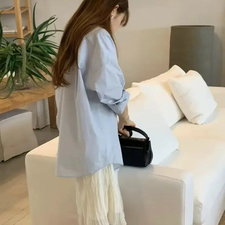 [BUNJANG] ONCE SECOND Pleated Midi Skirt / 온스 세컨 플리츠 스커트 미디 치마