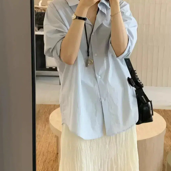 [BUNJANG] ONCE SECOND Pleated Midi Skirt / 온스 세컨 플리츠 스커트 미디 치마