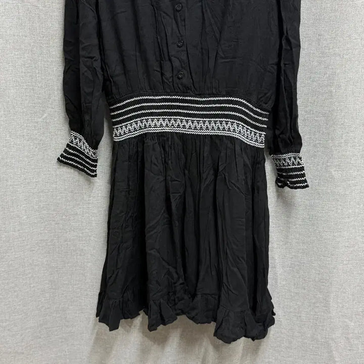 [SOLD OUT] [66] 지고트 여성 브이넥 7부 스판 원피스