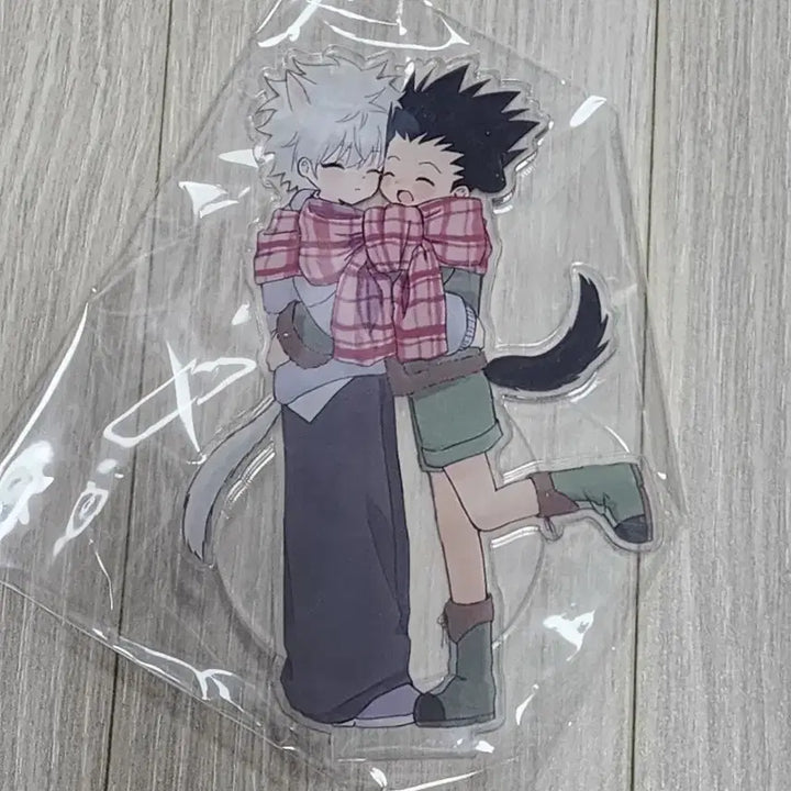 [BUNJANG] Hunter x Hunter Killua &amp; Gon Acrylic Stand / 헌터헌터 헌헌 키르아 곤 아크릴 스탠드 비공굿 원가 이하 양도