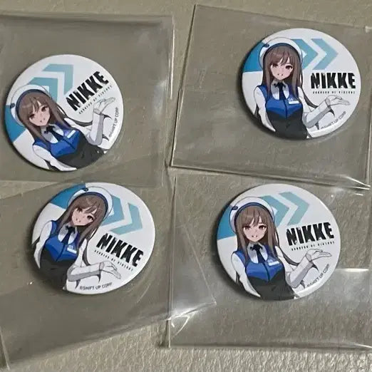 [BUNJANG] Nier: Automata Raphaela Badge GS25 Collaboration Set (7 Pieces) / 니케 라피 뱃지 Gs25 콜라보 7개 세트