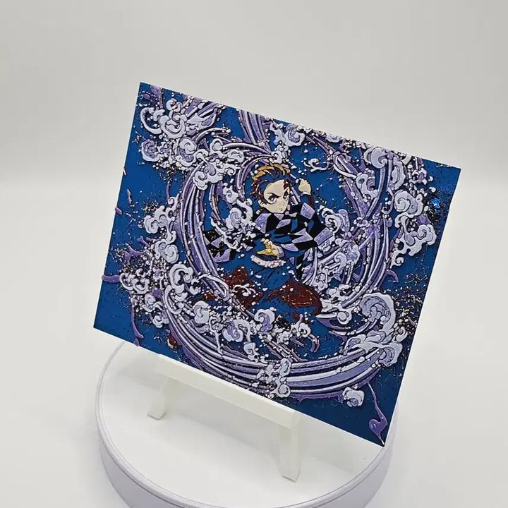 [BUNJANG] Demon Slayer Tanjiro Frame / [3D 메모리 아트] 귀멸의 칼날 탄지로 장식품