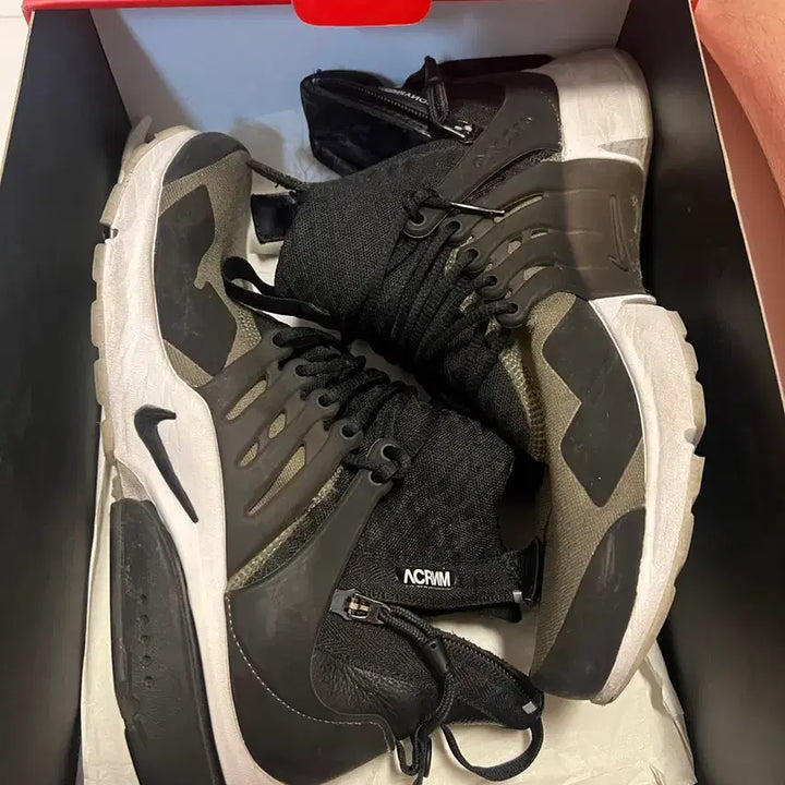 [BUNJANG] Nike Acronym Presto Olive XS / [XS] 나이키 아크로님 프레스토 올리브