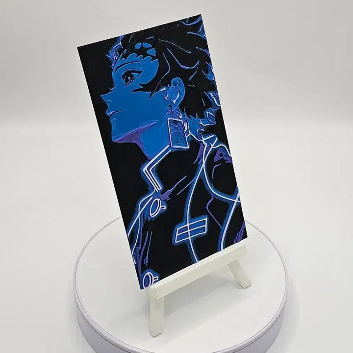 [BUNJANG] Demon Slayer Tanjiro Acrylic Painting / [3D 메모리 아트] 귀멸의 칼날 탄지로 장식품