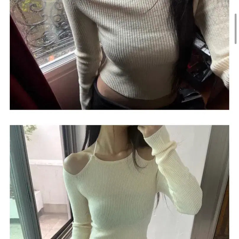 [BUNJANG] DAD Halter Neck Knit Top / 디에이디 홀터넥 니트