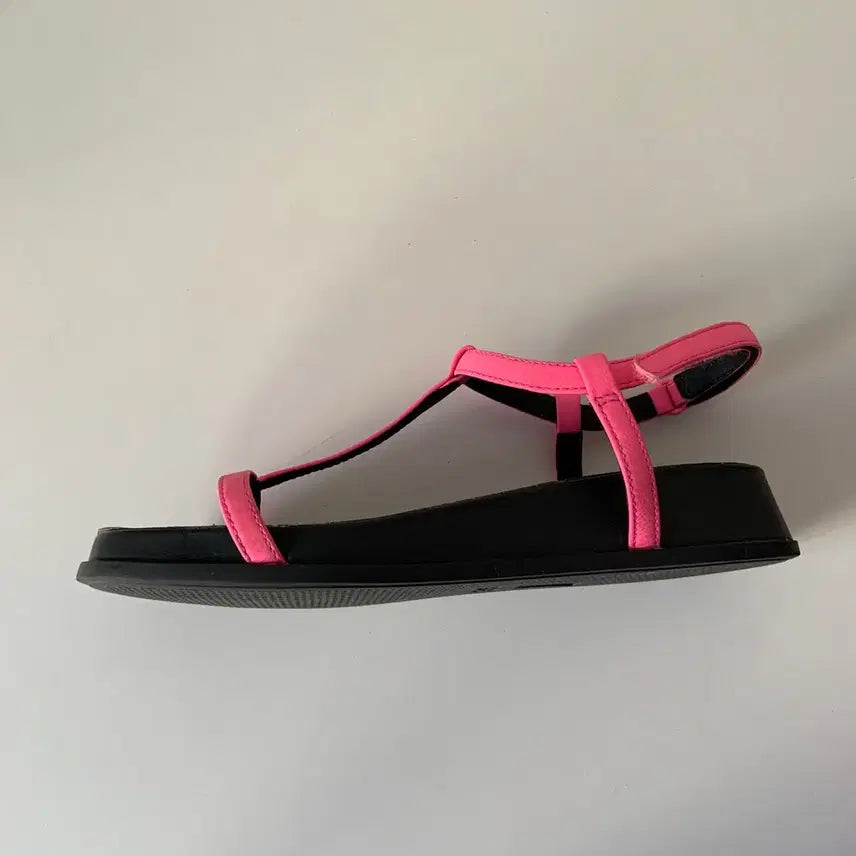 [BUNJANG] Camper Pink Strap Sandals 220 / 220 캠퍼 핑크 스트랩 샌들