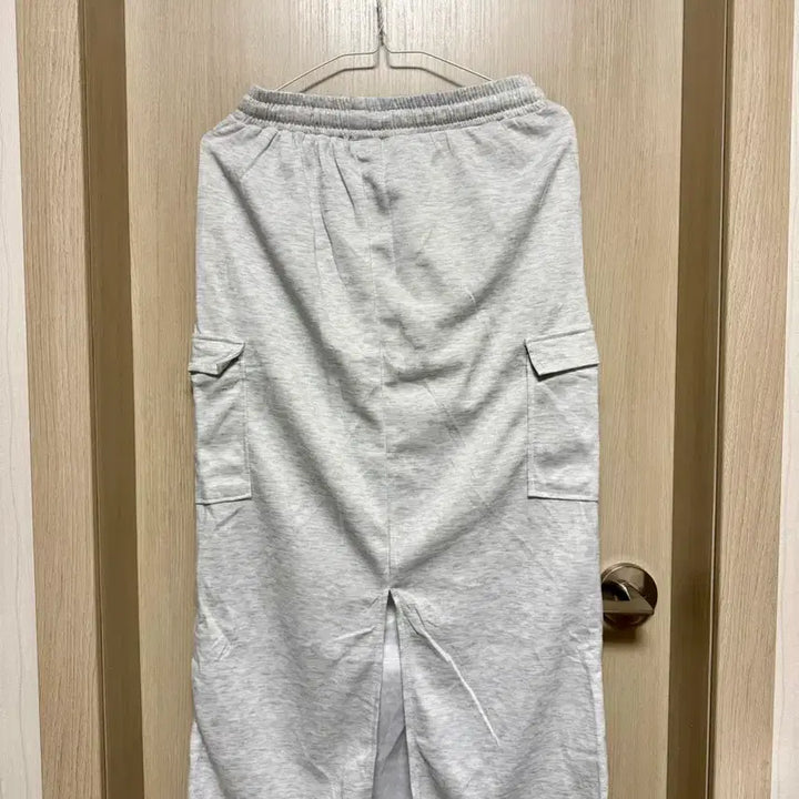 [BUNJANG] Melange Gray Cargo Skirt / 멜란지 그레이 카고 스커트