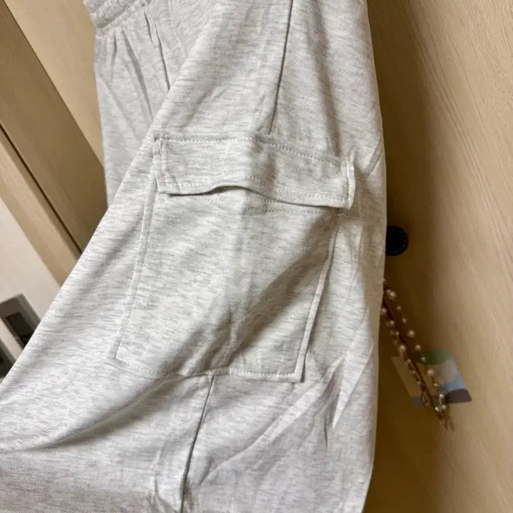 [BUNJANG] Melange Gray Cargo Skirt / 멜란지 그레이 카고 스커트