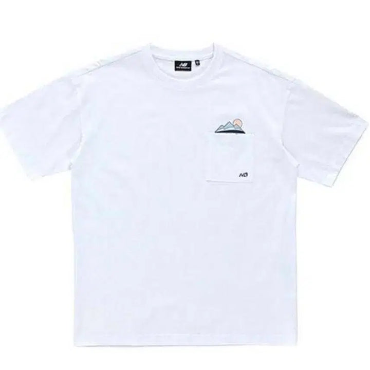 [BUNJANG] New Balance Pocket T-shirt White XL / 뉴발란스 포켓 반팔티 화이트 XL 새상품