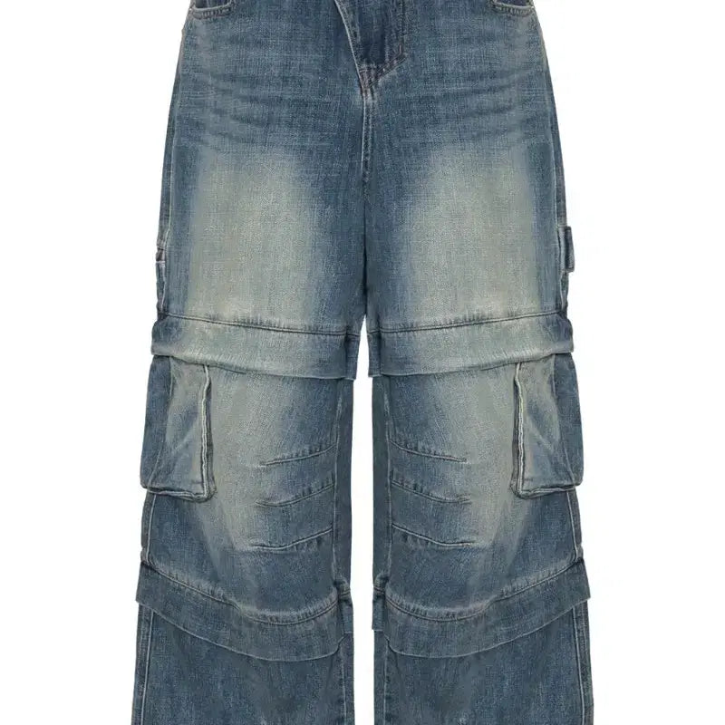 [BUNJANG] Kamien Titan Baggy Denim Pants Blue / [1 2] 카미엔 타이탄 배기 데님 팬츠 블루