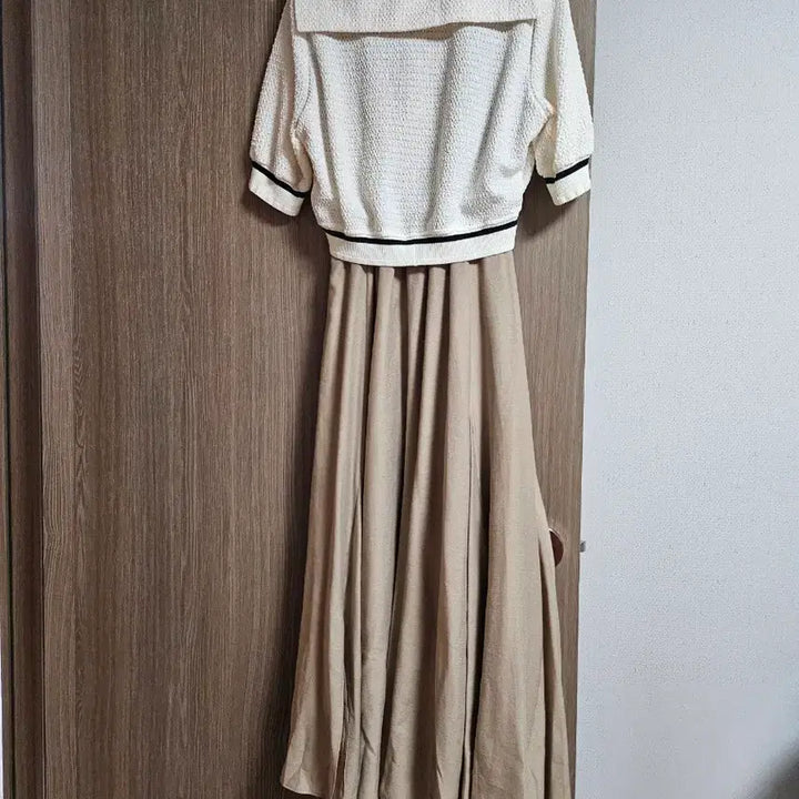 [BUNJANG] Sisley Layered Cardigan Dress / ㅣ시슬리 가디건 레이어드 원피스ㅣ