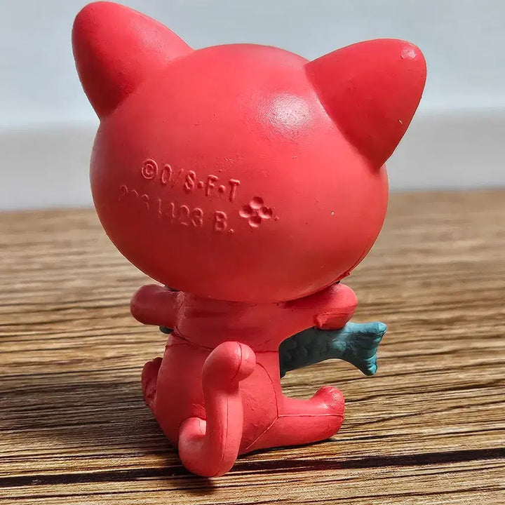 [BUNJANG] One Piece Nyang Piece Ace Figure / 원피스 피규어 냥피스 에이스